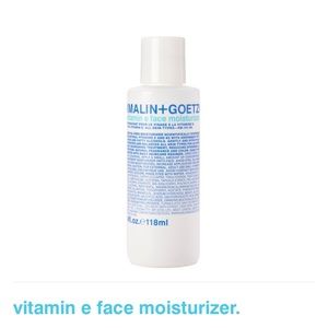 Malin+Goetz face moisturizer